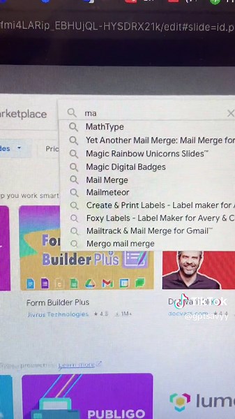 這樣做ppt超有效率！😎 完美結合google slides 快速生成ppt連圖片都附上了 1分鐘完成✅ 趕快收藏起來！分享給你的朋友 追蹤 @gptsavyy 學更多Ai小技巧 提供步驟拆解： Step 1打開slides,找到extension- add ons-get add ons,搜尋 🔍Magic Slides Apps 安裝 Step2 到ChatGPT 描述需求, 例如：做AI的歷史發展，複製好文字 Step3 回到slides, 工具列extensions -magicslides，看右邊summarize 下的文本框中，將生成好的文字貼上 Step4 點擊Generate 生成ppt 快去試試吧！ #chatgpt指令 #教學 #簡報 #簡報教學 #簡報 #chatgpt #chatgptprompts #ai教學 #googleslides #ppt #ppt製作 #ppt製作教學 #chatgpt使用方法 #ai #chatgpt4 #chatgpt3 #ai生成 #大學 #學習 #aigc #chatgpt應用 #s的chatgpt研究所