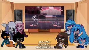 FNF mods react to evil pico vs corrupt ruvyzvat |full week | gya gacha (PART 1/1