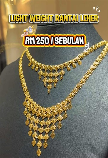 Nak rantai leher yang cantik tanpa rasa berat? Koleksi Light Weight Rantai Leher Emas 916 ini memang pilihan yang tepat! 😍 💛 Ansurxn hanya RM25O sebulan 💛 Rekaan elegan & moden 💛 Sesuai dipakai harian atau ke majlis istimewa 💛 Lock harga emas hari ini & bayar secara ansurxn yang fleksibel Tak perlu tunggu lama untuk memiliki emas impian. Mulakan dengan pelan ansurxn yang mudah dan bawa pulang gaya yang memukau. ✨ 📩 PM kami sekarang untuk semak stok & pelan ansurxn! #ancjewellery #emas916 #