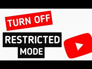 RESTRICTED MODE HAS HIDDEN COMMENTS FOR THIS VIDEO | How To TURN OFF RESTRICTED MODE On YouTube