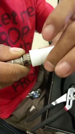 How to remove a quick connect from a faucet. (Cadell)