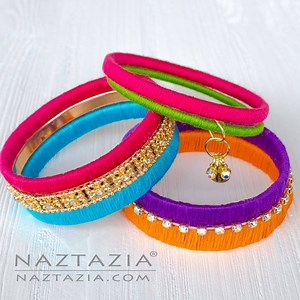 62K views · 1.9K reactions | How cute and easy are these thread wrapped bracelets? | Naztazia | Facebook