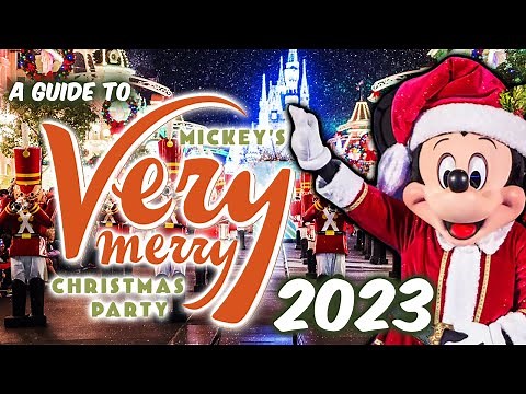 A Complete Guide to Mickey's Very Merry Christmas Party 2023 | MVMCP | Disney World Christmas