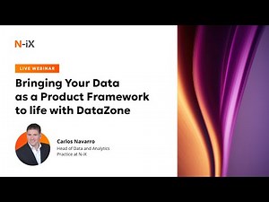 Bringing Your Data as a Product Framework to Life with AWS DataZone