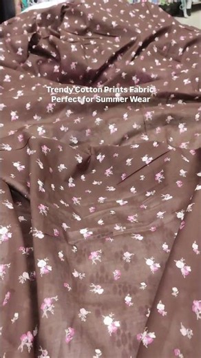 New Ditsy Floral Cotton Prints | Best Fabric for Summer Suits 2026