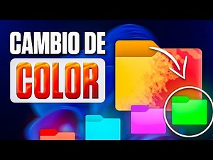 Cómo Cambiar el Color de las Carpetas de Windows 10/11 (Fácil y Rápido) 🚀