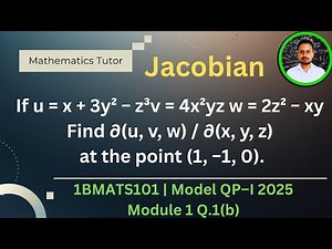 Jacobian engineering mathematics