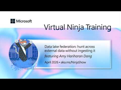 Data lake federation: hunt across external data without ingesting it