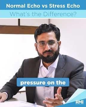 Normal stress echo VS Stress echo | Know the Difference | #echo | RMI