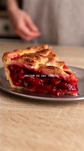 The Secret to Perfect Cherry Pie Filling | #cherrypie #pierecipe #piecrust #bakingtips #recipe