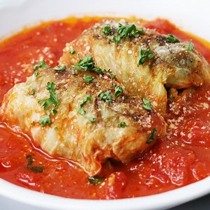Pan-Fried Cabbage Rolls Recipe by Tasty