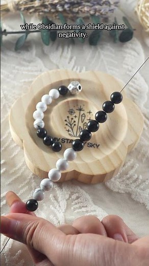 Turquoise & Obsidian Bracelet DIY: This is Why It's a Must-Have for Protection & Good Luck!#crystal