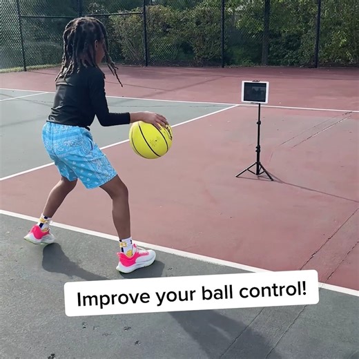 9.5K views · 17 reactions | Sharpen your dribbling skills with the Smart Basketball! #basketball #basketballskills | Dribbleup | Facebook