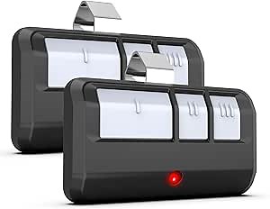 Garage Door Opener Remote for Liftmaster Chamberlain Craftsman Learn Button Openers, Replacement for 893MAX 371LM 373LM 973LM 891LM 893LM 81LM G953EV-P2 950CD 139.53753, 2 Pack