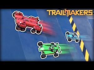 Free For All Battle Race in the BOWL of DOOM! (Trailmakers Multiplayer Gameplay)