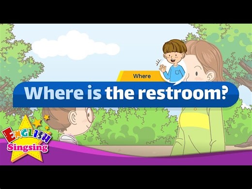 Where Is The Restroom - Easy Dialogue - Role Play