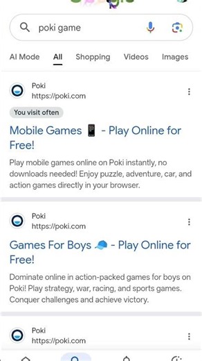 how to open poki games