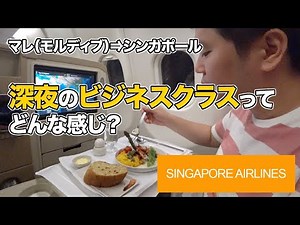 Singapore Airlines Business Class (A330-300) Review. A Red-Eye Flight!