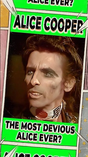 After a 7 year break, ALICE COOPER returned to the UK as his most devious ever! #alicecoopershorts