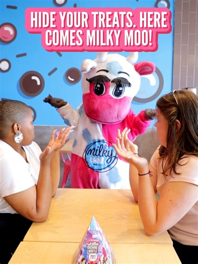 Sharing is caring… But not when it’s ice-cream, am I right!? 🫣😉 #MilkyMooMoments #ItsTheLittleThings
