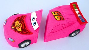 332K views · 4.4K reactions | DIY Kinetic Sand Pink Lightning McQueen Cars 3 Movie Disney Pixar Kinetic Sand | Toy Car Videos | Facebook
