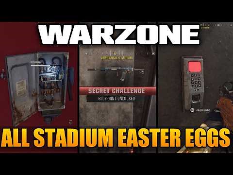 How To Do ALL Stadium Easter Eggs (Call of Duty Warzone)