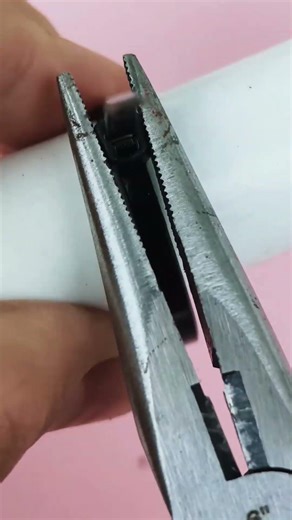 How to remove the tie strap lock #shorts