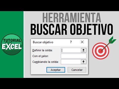 La herramienta BUSCAR OBJETIVO 🎯