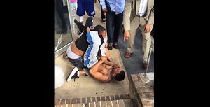 Damn: Customer Fights Barber For Pushing His Hairline Back!