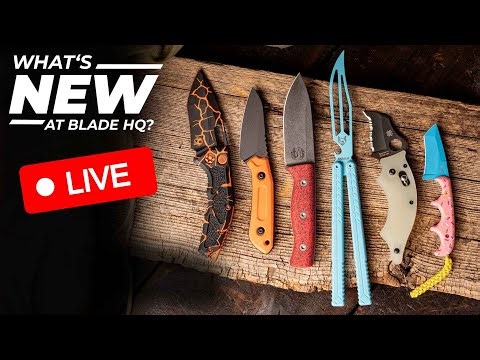 New Knives at Blade HQ for the week of 9/8/2025 LIVE