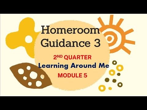 Homeroom Guidance Grade 3 MODULE 5|2ND QUARTER