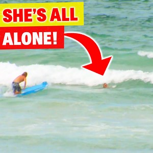 1.3M views · 10K reactions | This is why you ALWAYS need to keep an eye on your child on the beach | Real Life Rescue | Facebook