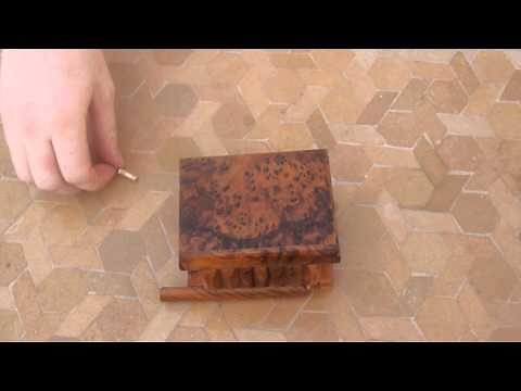 Magic Box with secret Key and hidden compartment