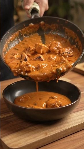 Butter Chicken Recipe – Creamy, Rich & Authentic Indian Curry #foodreels #chicken #chickenrecipe