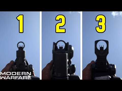 ALL "M4A1" IRON SIGHTS AND HOW TO UNLOCK THEM!! - Call of Duty: Modern Warfare