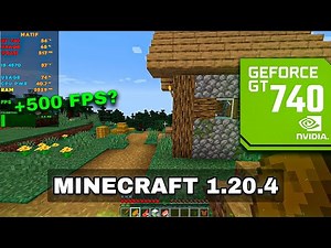 MINECRAFT 1.20.4 // GT 740 & i5 4570 ✅