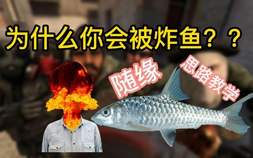 【CSGO思路教学】为什么你会被炸鱼？为什么你是鱼？