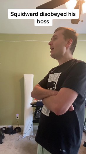 Squidward screaming in pain #fyp #tal_on #foryou #wow #krustykrab #spongebob #epic #mrkrabs #comedу