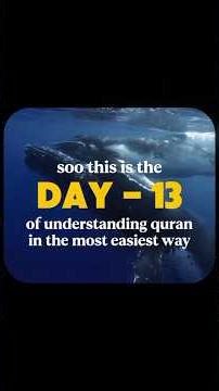 Day 13 of learning Quran in the most easiest way#quran #viralposts#viralcontent #reelitfeelit #islam