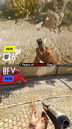 Window Break by Body 🔥 #battlefield6 #comparison