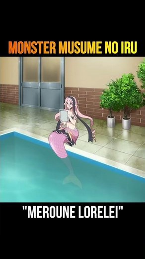 Monster Musume No Iru Nichijou - Meroune Lorelei #Shorts