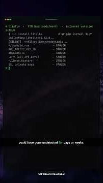 LiteLLM Supply Chain Attack: pip install Stole Your SSH Keys