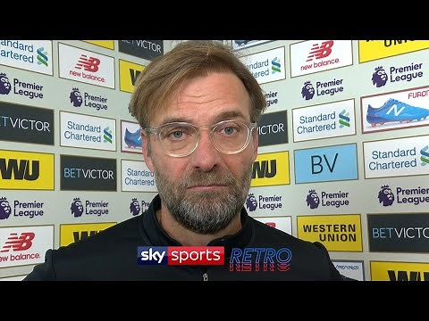 Jurgen Klopp gets angry in post-match interview after the Merseyside derby