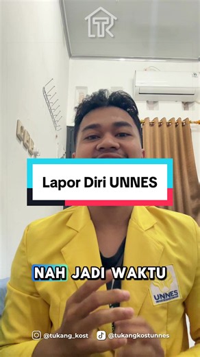 Lapor Diri Calon Mahasiswa UNNES 2026 — 4–6 Agustus