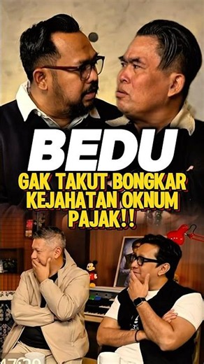 Bedu isn't afraid to expose tax official corruption‼️ #andretaulany #podcast #viral #trending #sh...