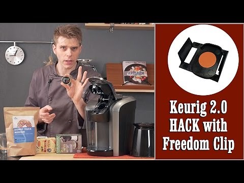 Keurig 2.0 quick & easy hack with DRM Freedom Clip (use any K-Cup) | Presto Chef