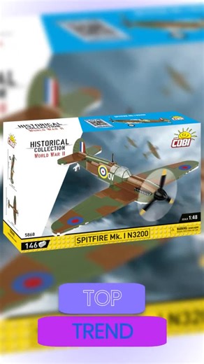 Unleash Your Inner Pilot with COBI Spitfire Mk. I N3200