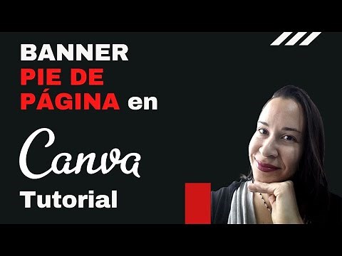 CREA UN BANNER PIE DE PÁGINA PARA TU BLOG con CANVA | TUTORIAL
