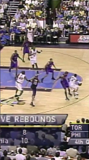 Allen Iverson 54 Points 2001 Philadelphia 76ers vs Toronto Raptors Game 2