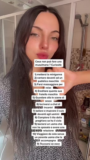 Cosa non può fare una musulmana: Curiosità sull'Islam